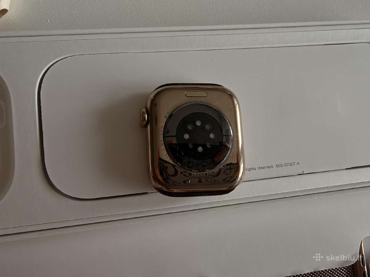 Parduodu Apple Watch Series 10 42 mm Gold Titanum - nuotraukos Nr. 4