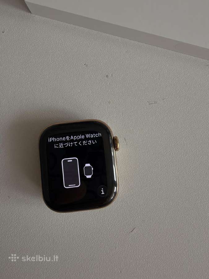 Parduodu Apple Watch Series 10 42 mm Gold Titanum - nuotraukos Nr. 6