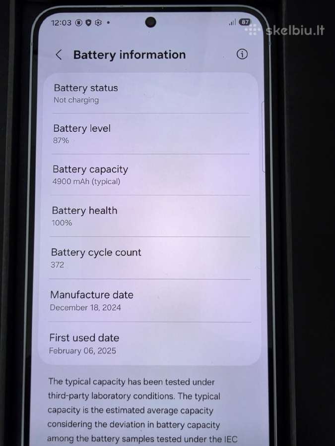 Samsung Galaxy S25+ su garantija - nuotraukos Nr. 4