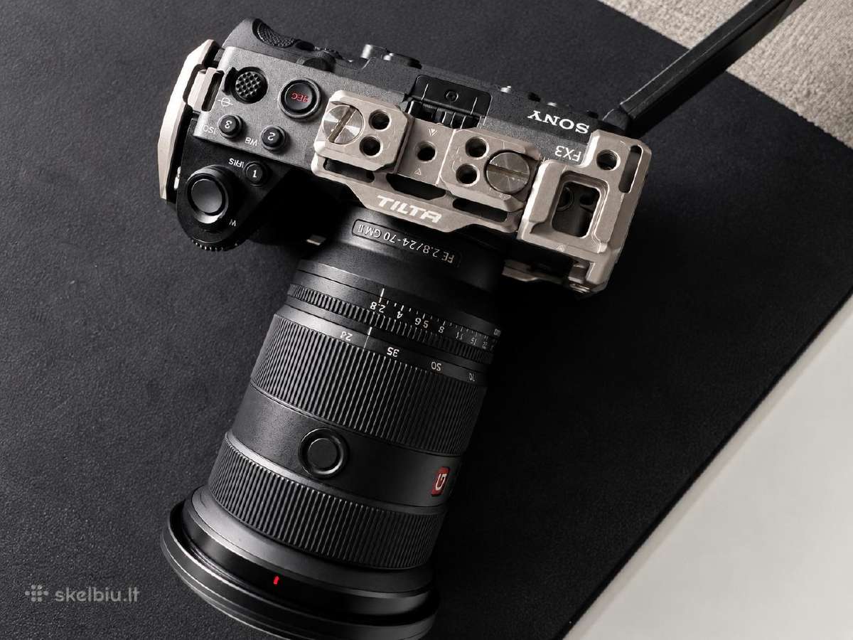 Sony Fx3 + 24–70mm F2.8 Gm II + Tilta Cage - nuotraukos Nr. 2