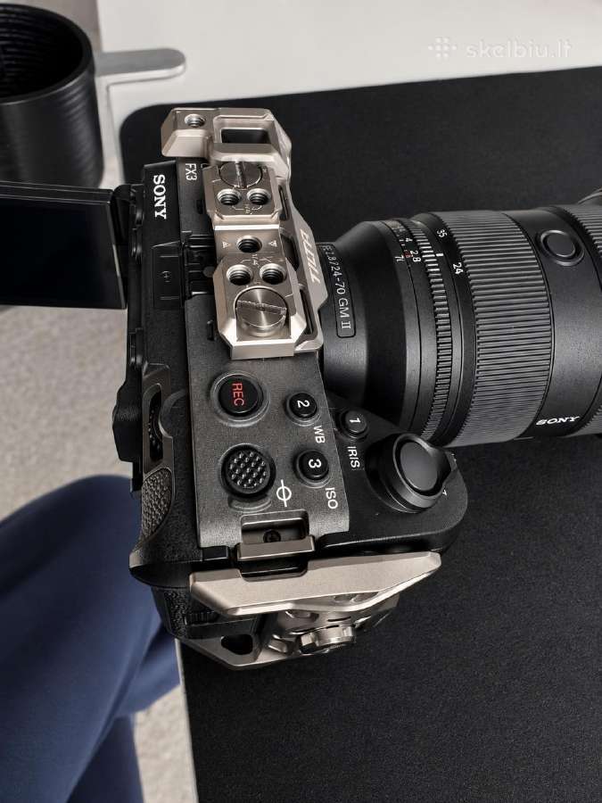 Sony Fx3 + 24–70mm F2.8 Gm II + Tilta Cage - nuotraukos Nr. 6