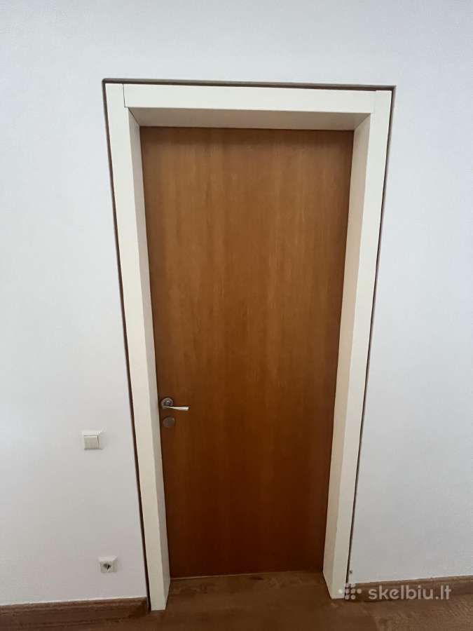 Vidaus durys, ąžuolo fanieruotė, nematomi vyriai - nuotraukos Nr. 2