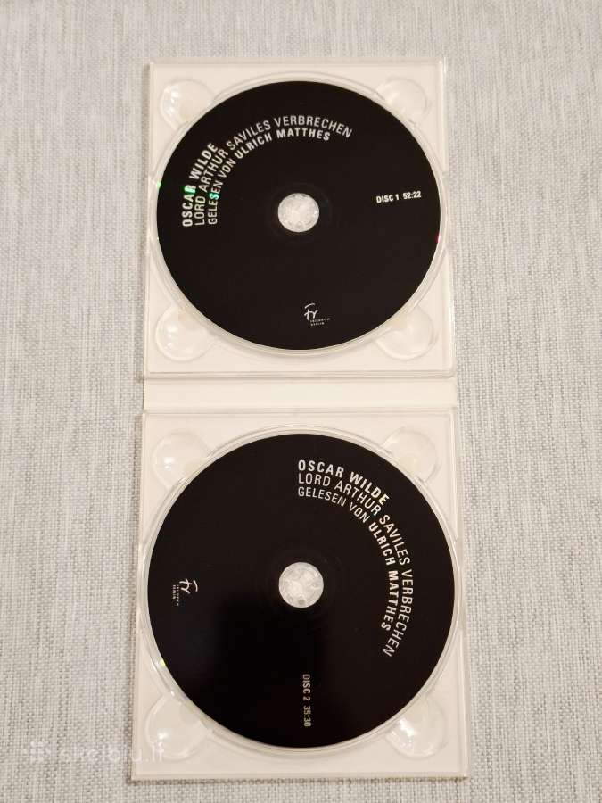 Oscar Wilde – Lord Arthur Saviles Verbrechen 2 CD - nuotraukos Nr. 2