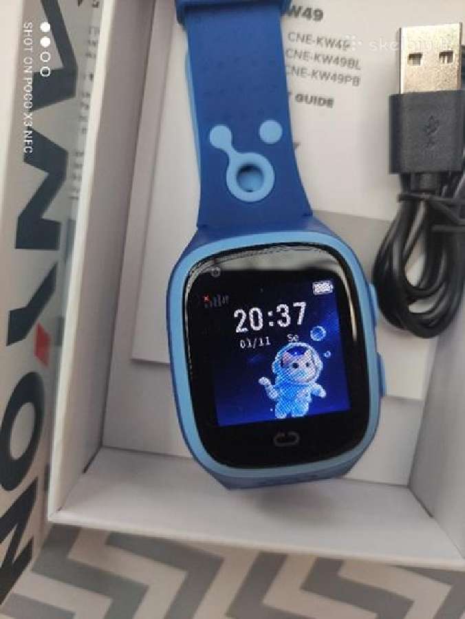 Naujas vaikiškas Canyon smartwatch Zefir Kw49 - nuotraukos Nr. 2