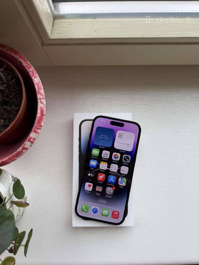 Apple iPhone 14 pro 256gb 87% battery health - nuotraukos Nr. 8