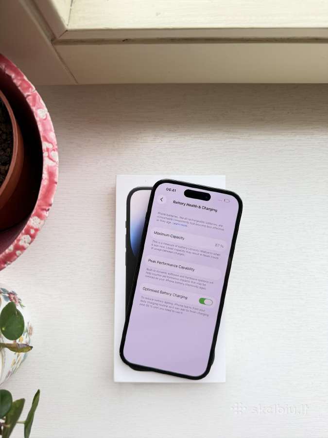 Apple iPhone 14 pro 256gb 87% battery health - nuotraukos Nr. 11