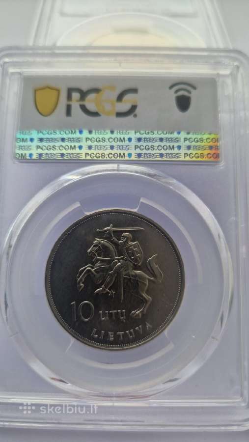 Parduodama Pcgs 1993m. 10lt Jono Pauliaus II (Ms65 - nuotraukos Nr. 2