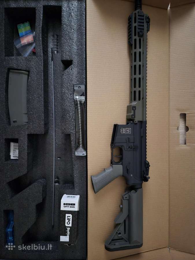 Šratasvydžio modelis Ar15 Etu C22 gen.2 Hal Olive - nuotraukos Nr. 2
