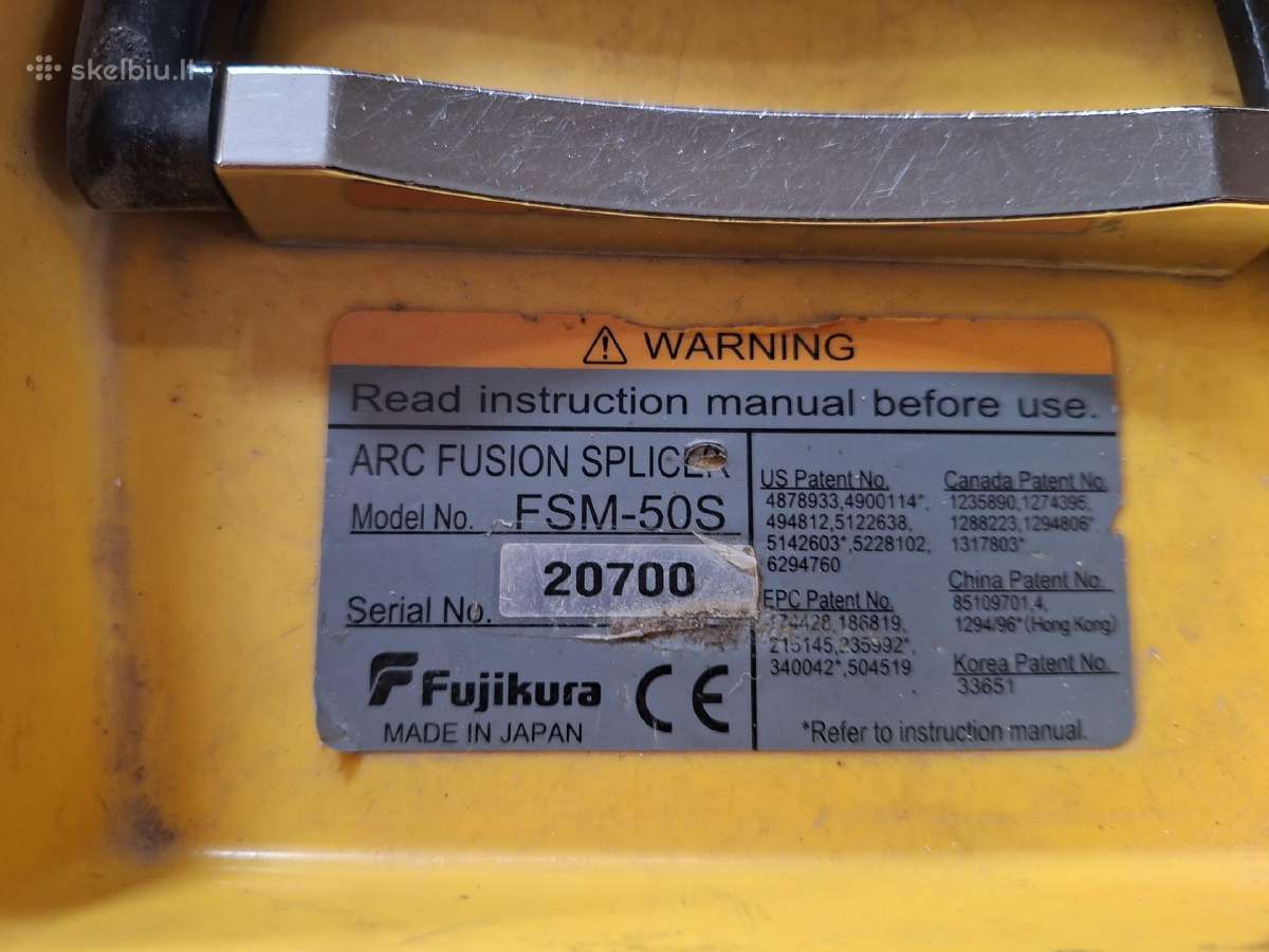 Fujikura Fsm-50s - nuotraukos Nr. 3