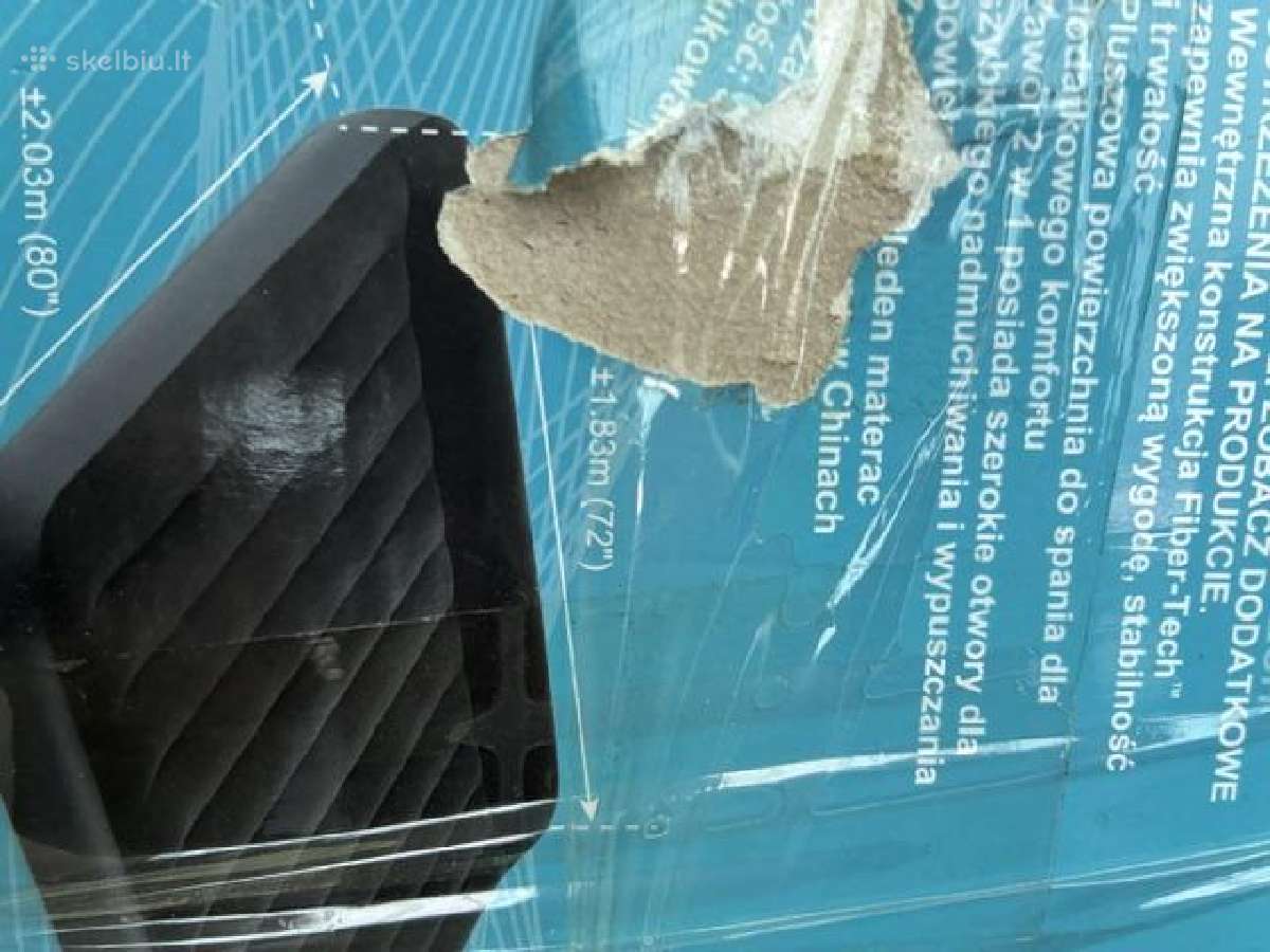 Didelis pripučiamas čiužinys Intex King Dura-beam - nuotraukos Nr. 5
