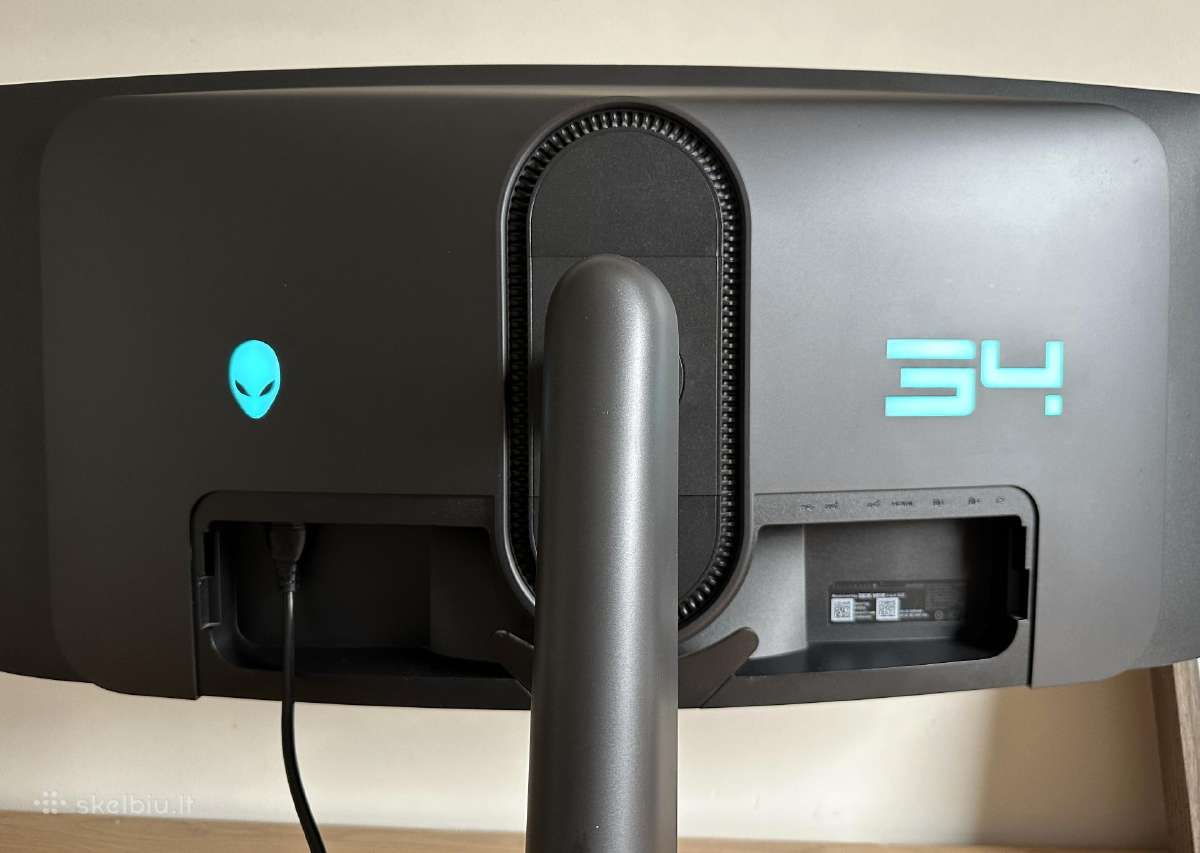 Dell Alienware Aw3423dwf 34 Qd-oled 165 Hz - nuotraukos Nr. 4