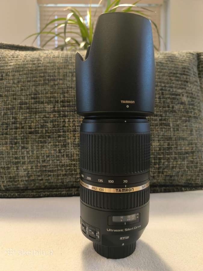 Tamron Sp 70-300mm Usd Vc Di Nikon F - nuotraukos Nr. 2