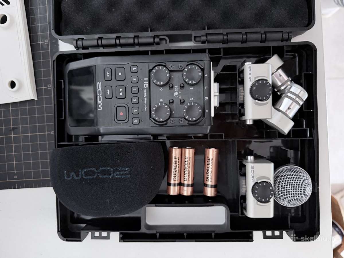 Zoom H6 Handy recorder - nuotraukos Nr. 2