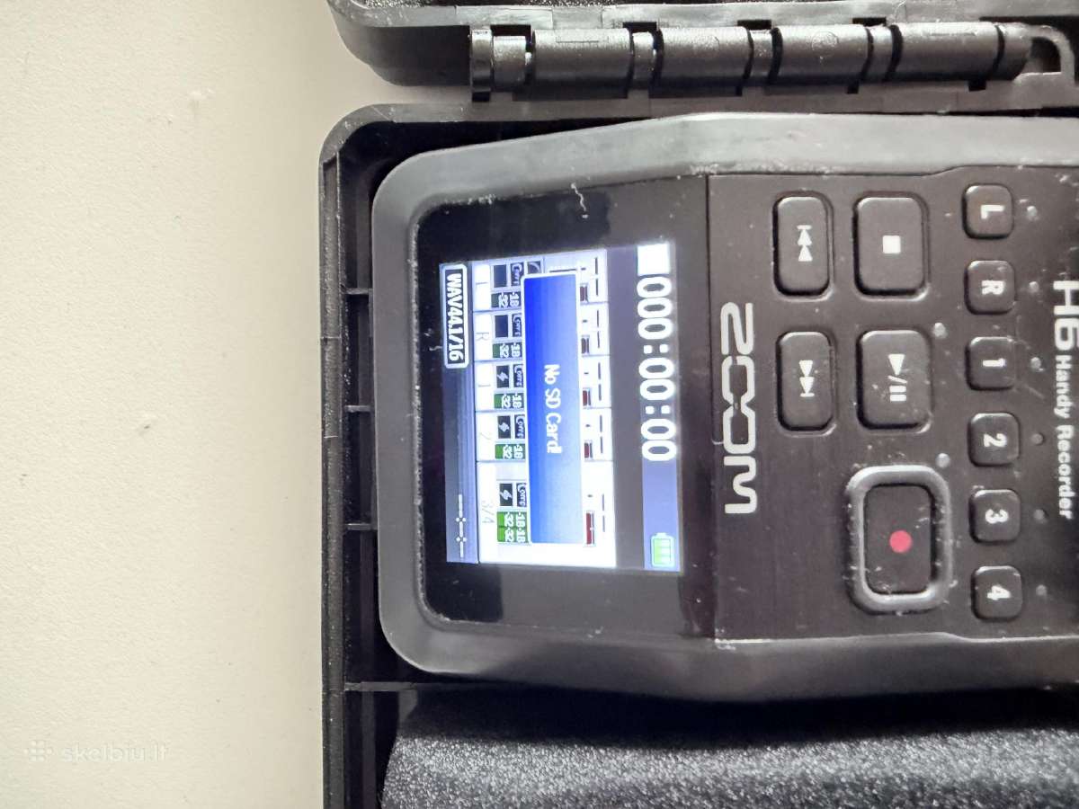 Zoom H6 Handy recorder - nuotraukos Nr. 3