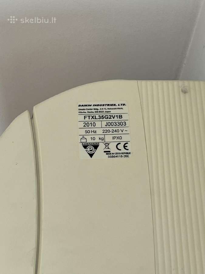 Daikin split oro kondicionierius/šilumos siurblys - nuotraukos Nr. 3
