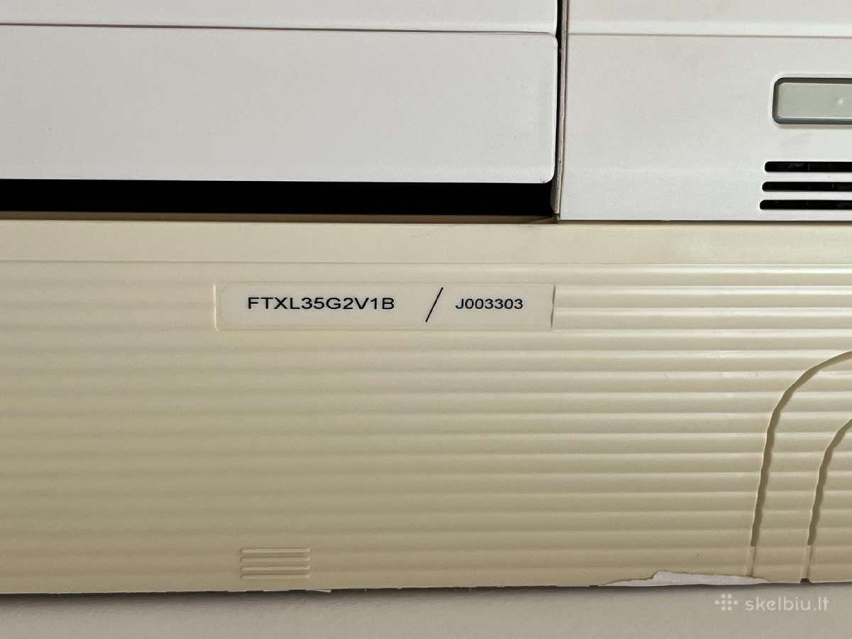 Daikin split oro kondicionierius/šilumos siurblys - nuotraukos Nr. 2