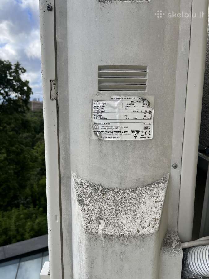 Daikin split oro kondicionierius/šilumos siurblys - nuotraukos Nr. 5
