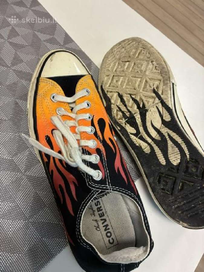Originalūs Converse Chuck 70 Ox Archival Flame Pri - nuotraukos Nr. 3