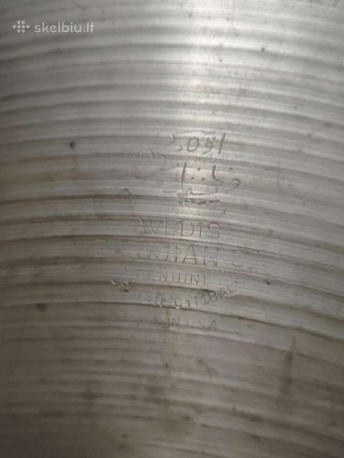 Zildjian 18" avedis crash 1960s - nuotraukos Nr. 3