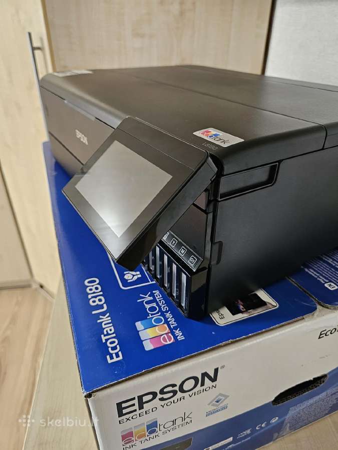 Daugiafunkcis spausdintuvas Epson Ecotank L8180 A3 - nuotraukos Nr. 3