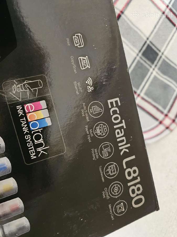 Daugiafunkcis spausdintuvas Epson Ecotank L8180 A3 - nuotraukos Nr. 12