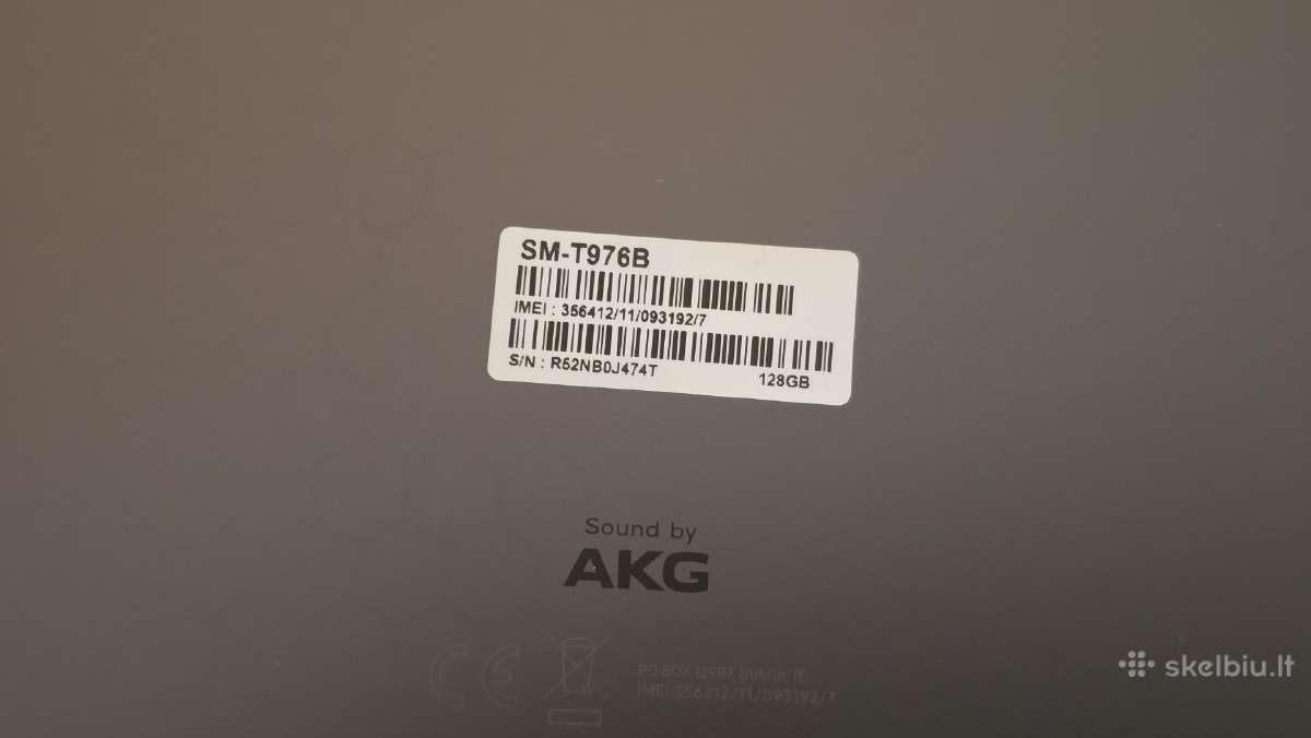 Samsung galaxy tab s7+ 128gb - nuotraukos Nr. 3