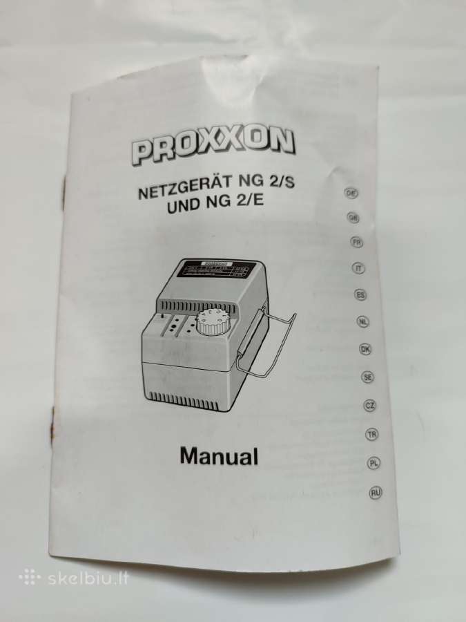 Graviravimo įrankis Proxxon Micromot 50/e - nuotraukos Nr. 3