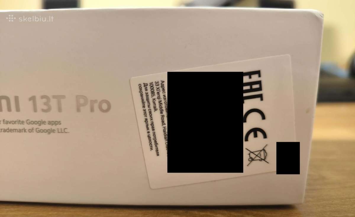 Xiaomi 13t Pro 12gb/512gb Alpine Blue Puiki būklė - nuotraukos Nr. 18