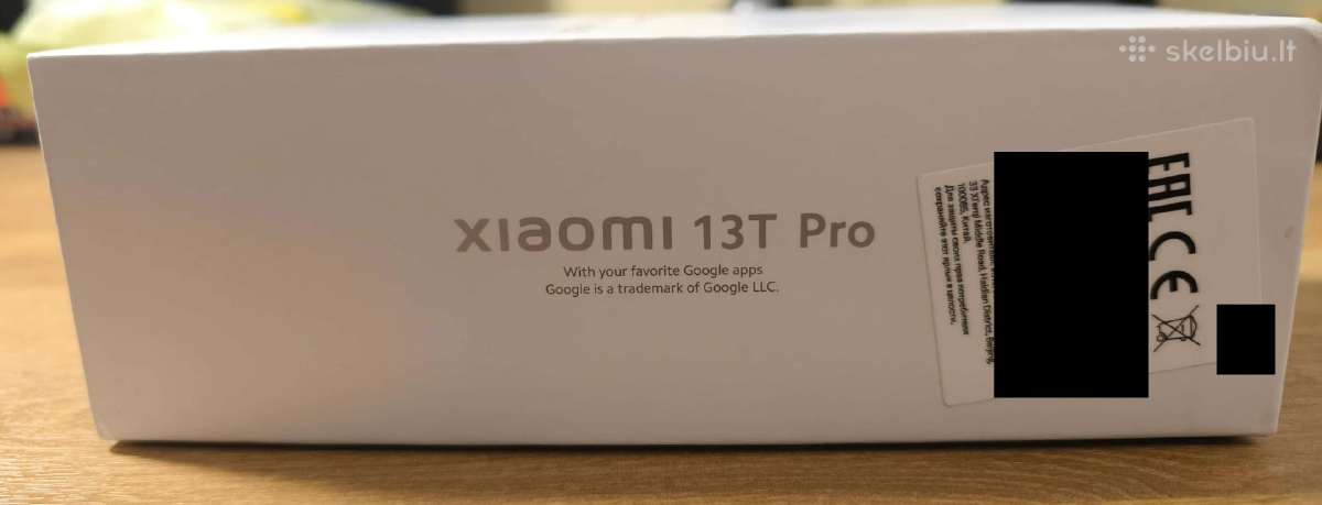 Xiaomi 13t Pro 12gb/512gb Alpine Blue Puiki būklė - nuotraukos Nr. 19