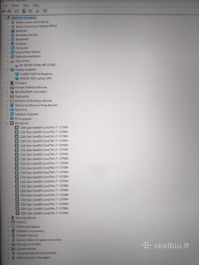 Precision 3571 4k i7-12700h 64gb 512gb T600 4gb - nuotraukos Nr. 5