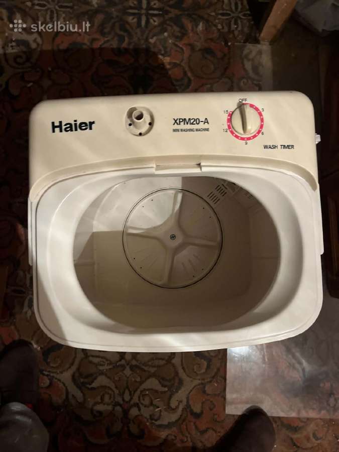 Parduodama Haier mini skalbimo mašina. - nuotraukos Nr. 2