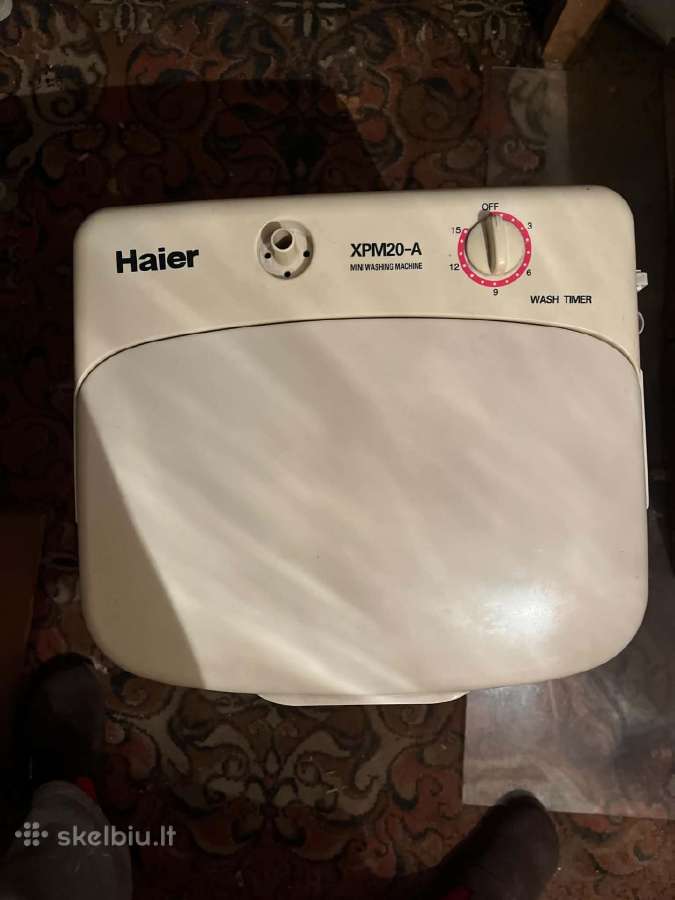 Parduodama Haier mini skalbimo mašina. - nuotraukos Nr. 3