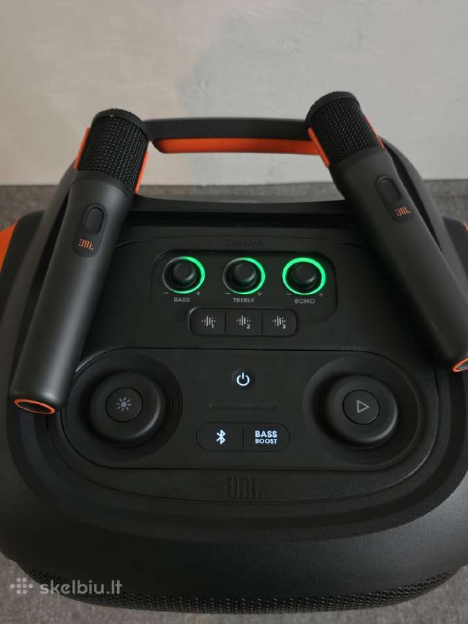 Jbl Partybox 710 ir 2 mikrofonų Nuoma ! - nuotraukos Nr. 2