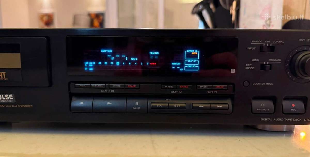 Sony Dtc-690 Digital Audio Tape Dat Deck - nuotraukos Nr. 3