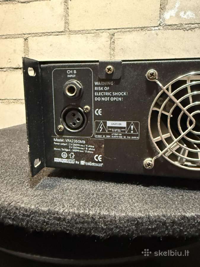 Garso pultas Crate Audio Cmx42fx ir kita - nuotraukos Nr. 11