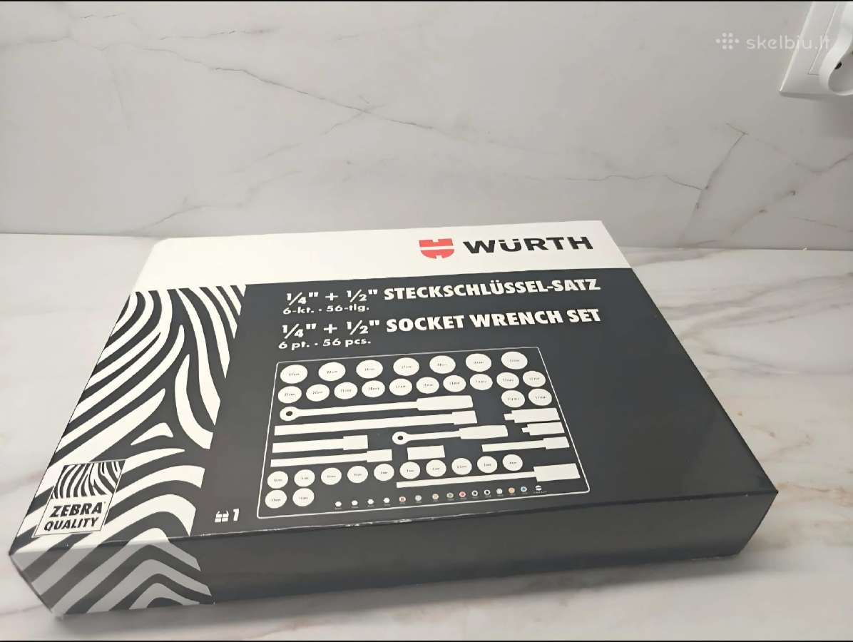 Naujas Würth raktų komplektas - nuotraukos Nr. 5