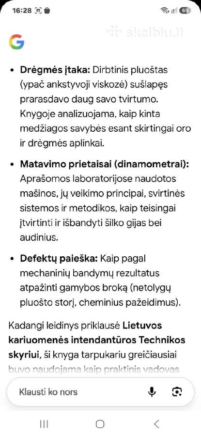 Dirbtinio šilko dinamometrija - nuotraukos Nr. 6