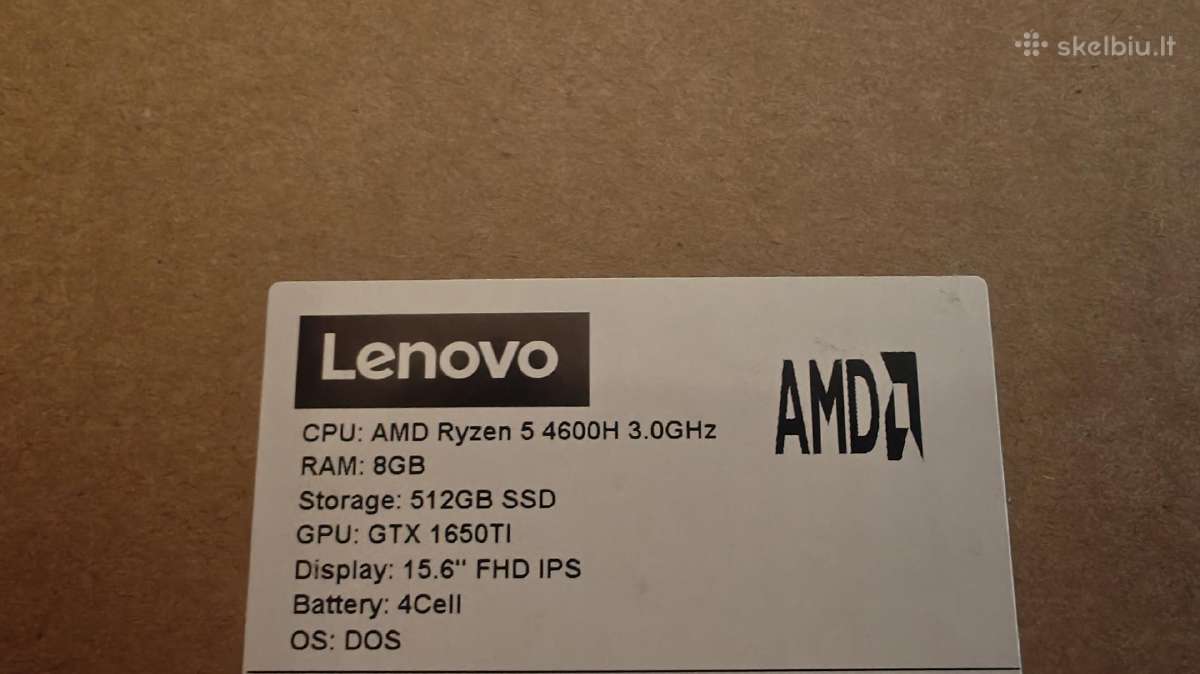 Lenovo Legion 5 15arh05 - nuotraukos Nr. 6