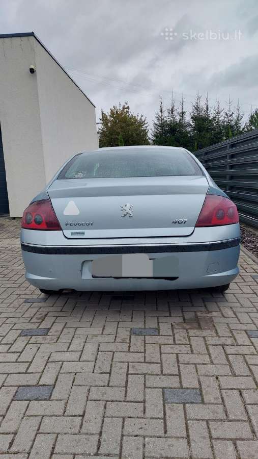Peugeot 407, 2.0l, sedanas - nuotraukos Nr. 2