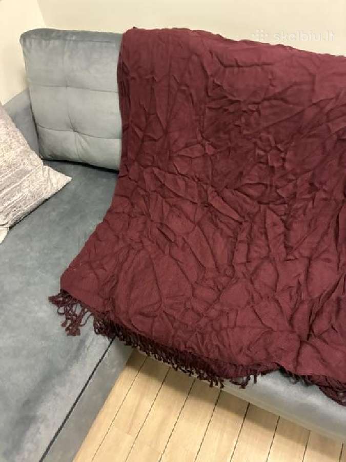 Originalus Zara Man bordo spalvos šalis su kutais - nuotraukos Nr. 2