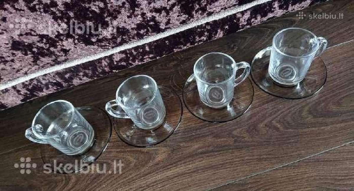 Patogus puodeliai + lėkštutės Karščiui atsparus - nuotraukos Nr. 7