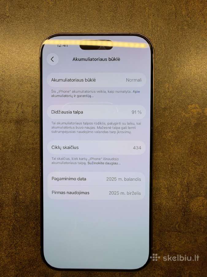 iPhone 16 pro 256 GB - nuotraukos Nr. 4