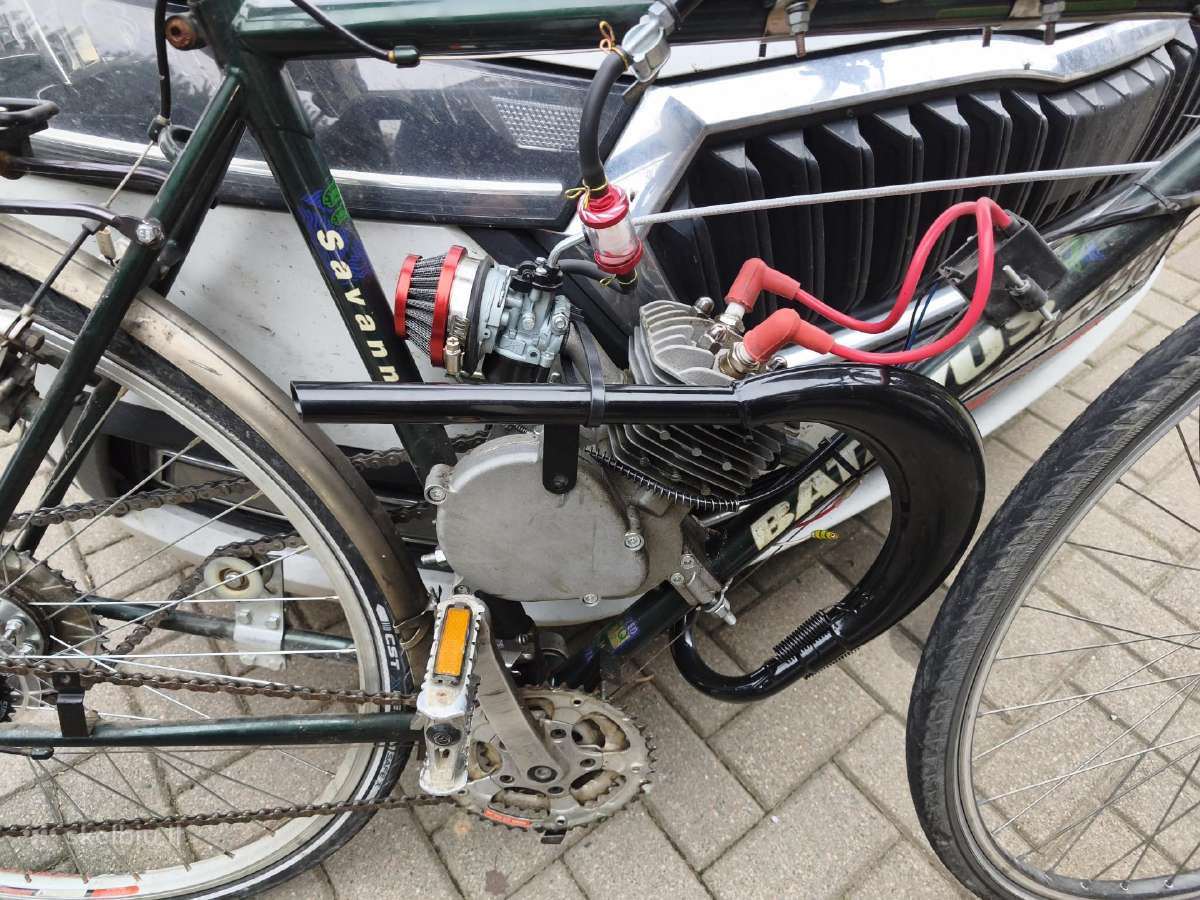 Motorinis dviratis - nuotraukos Nr. 2