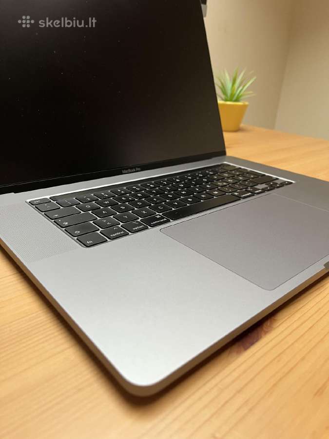 MacBook Pro 2019 16in 512gb Retina (mazai ciklu) - nuotraukos Nr. 2