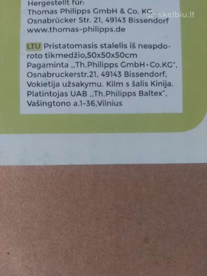 Staliukas tinkmedžio sulankstomas - nuotraukos Nr. 4