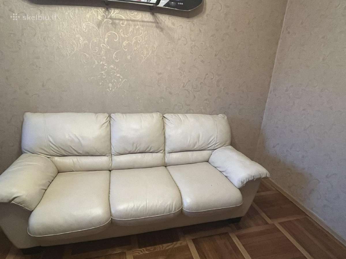Odinė Sofa lova su defektais - nuotraukos Nr. 2
