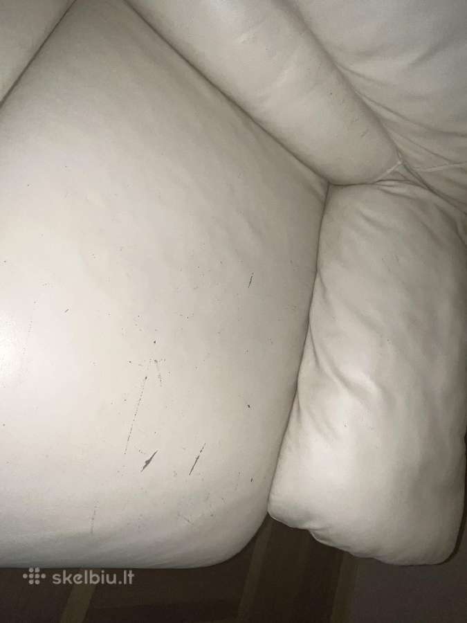 Odinė Sofa lova su defektais - nuotraukos Nr. 3