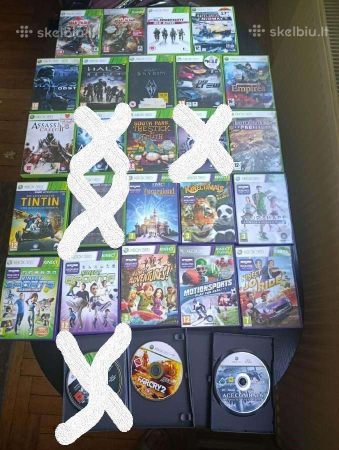 Naudoti Xbox 360 originalus žaidimai - nuotraukos Nr. 2