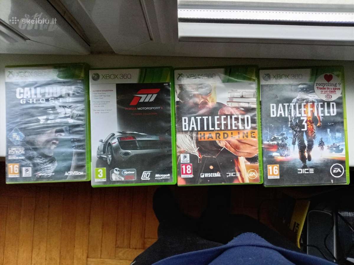 Naudoti Xbox 360 originalus žaidimai - nuotraukos Nr. 4
