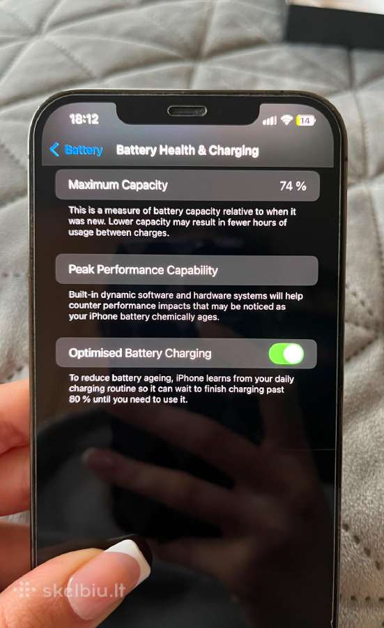 iPhone 12 pro max - nuotraukos Nr. 4